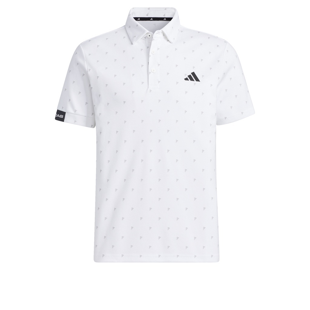 adidas Đánh gôn Áo Polo Monogram Badge of Sport AEROREADY Nam trắng HT6837
