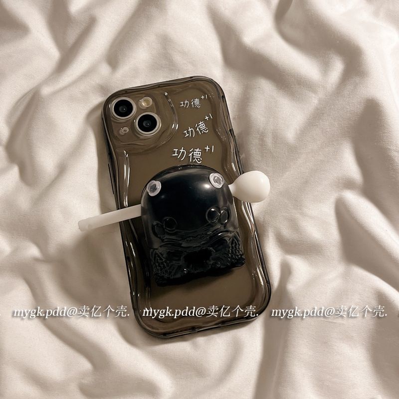 Ốp Điện Thoại Hình Cá Gỗ Đẹp Mắt Cho iphone 13 pro max 11promax / 12promax xs / xr / se / 7p / 8p