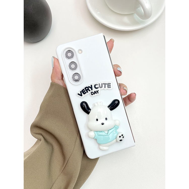 Thời Trang Ốp Điện Thoại Mặt Nhám Họa Tiết Hoạt Hình Dễ Thương Cho samsung galaxy z fold 5 4 3 2 z Fold5 fold4 5g