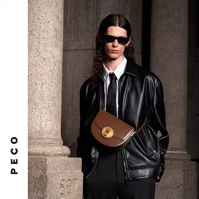 Peco Túi Đeo Chéo Vai Phong Cách retro niche 866