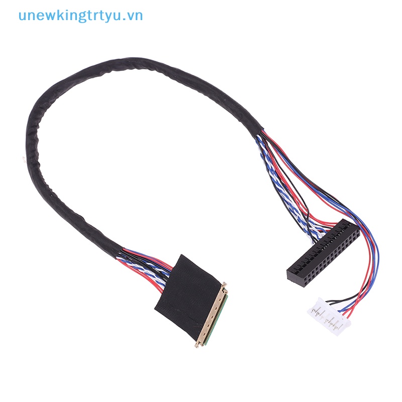 Unewtyu 1 Dây Cáp Màn Hình lcd lvds 40 pin 1 Kênh 6 bit