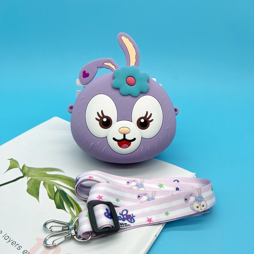 Stella Túi Đeo Vai Bằng silicon Hình Chuột mickey minnie Dễ Thương Cho Bé Gái túi đeo chéo quà sinh nhật
