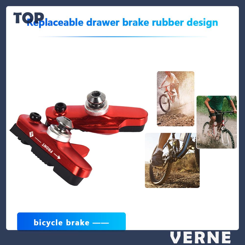 1 Cặp Má Phanh Cao Su Yên Tĩnh Cho Xe Đạp Leo Núi mtb