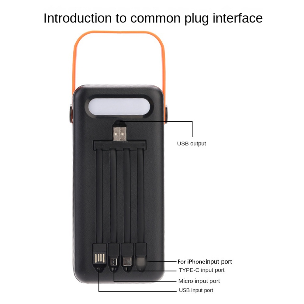 Diymore Vỏ Đèn Pin 18650 diy Kèm Cáp Sạc micro type c Không Hàn
