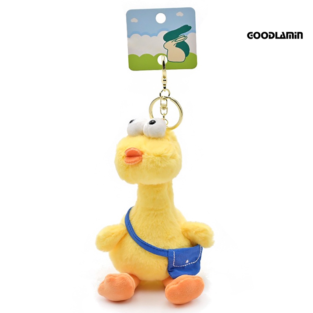 Goodlarxx Móc Khóa Vịt Nhồi Bông pp Mềm Mại Đáng Yêu