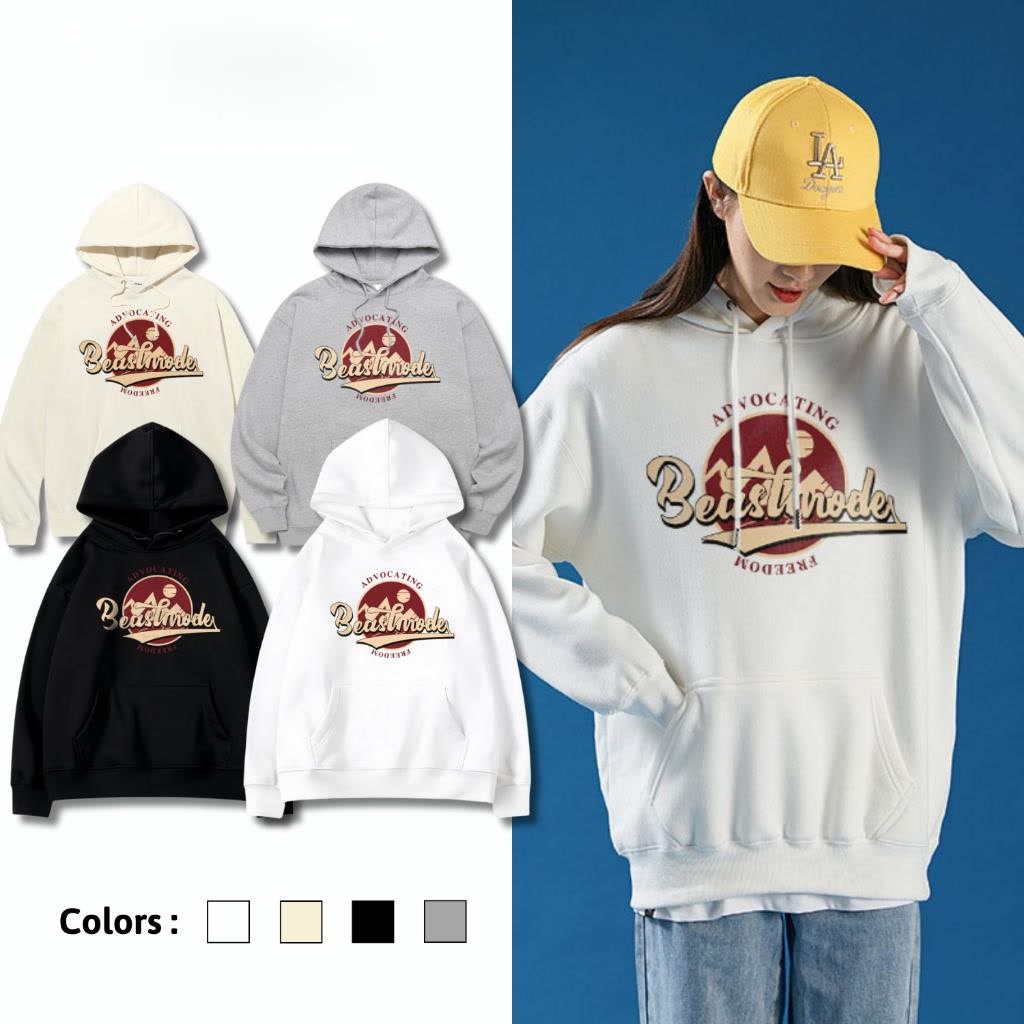 Áo Hoodie Cặp đôi Cùng Người Yêu Nam Nữ Thu đông Fom Rộng Unisex Sweater Dài Tay Chất Nỉ Bông Cotton Dày HD02 Dahlia