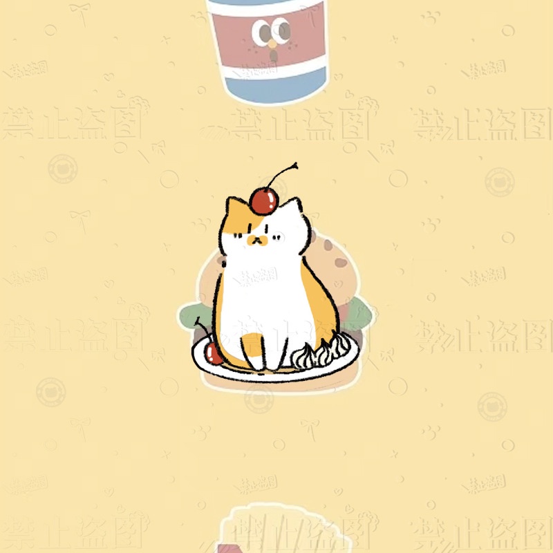 Ghim Cài Áo Hình Mèo Hoạt Hình Bằng acrylic Kiểu Nhật Bản Dễ Thương