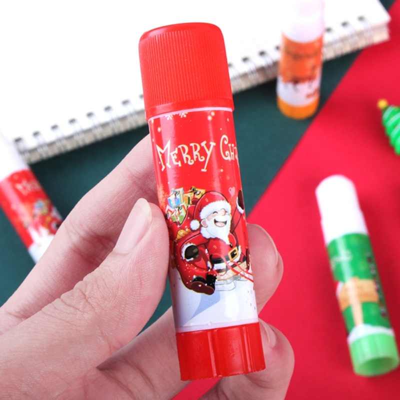 Keo Dán Màu Trắng Giáng Sinh Dễ Thương Cho Bé
