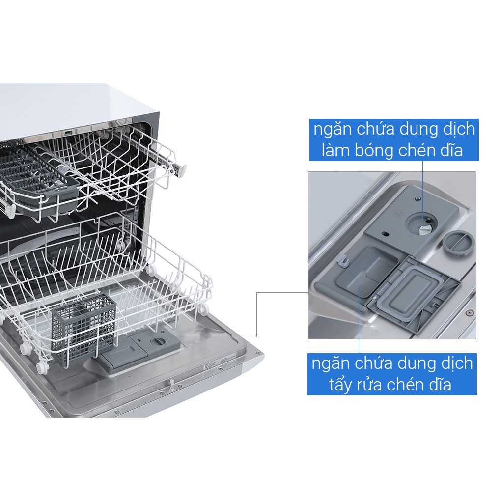 ESF6010BW - Máy rửa chén Electrolux ESF6010BW 1480W - Giao Hàng Miễn Phí  - Mới 100%