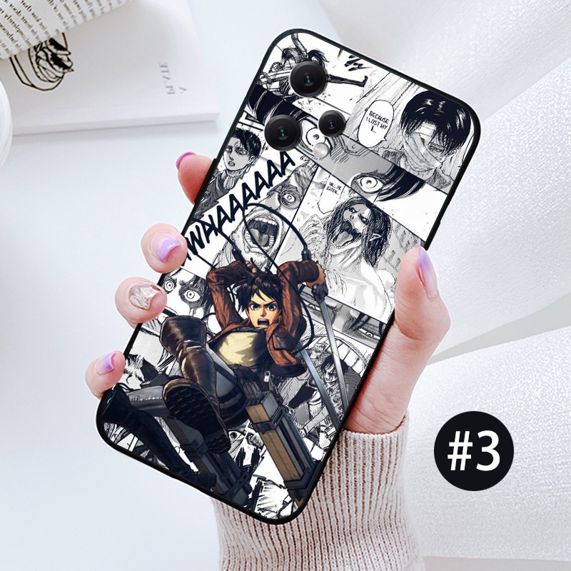 Realme GT NEO C31 3T C51 2 3 5G PRO Attack On Titan Casing Soft Case