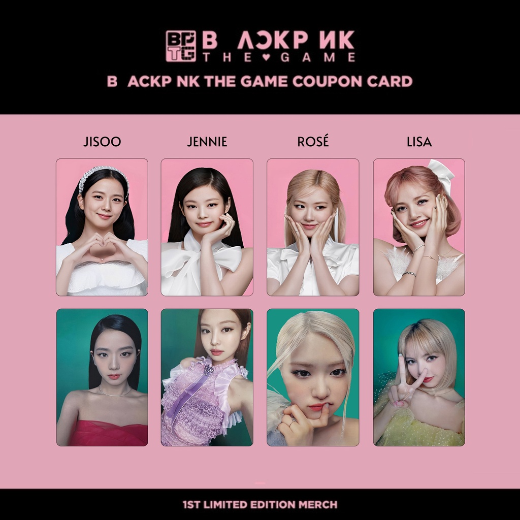 Set 4 Tấm Ảnh lomo Card Nhóm Nhạc Blackpink kpop jennie jennie jisoo lisa rose lomo