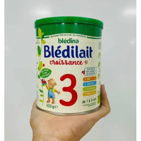 Sữa bột Bledilait Bledina Pháp số 1 2 3 400g cho bé