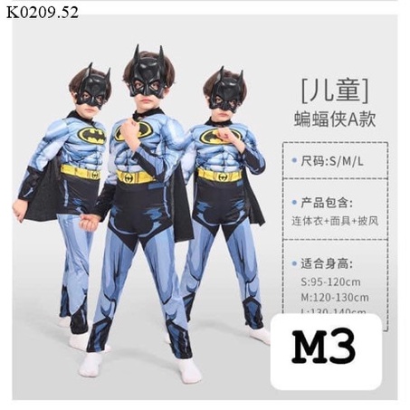 Set halloween bt 3 món