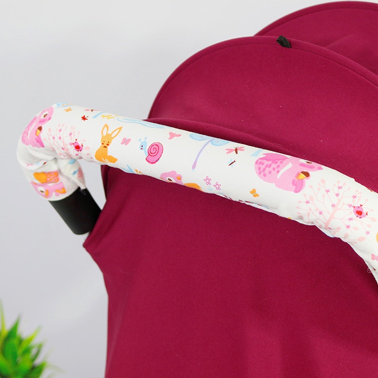 Vỏ Bọc Tay Cầm Xe Đẩy Em Bé Bằng Vải oxford