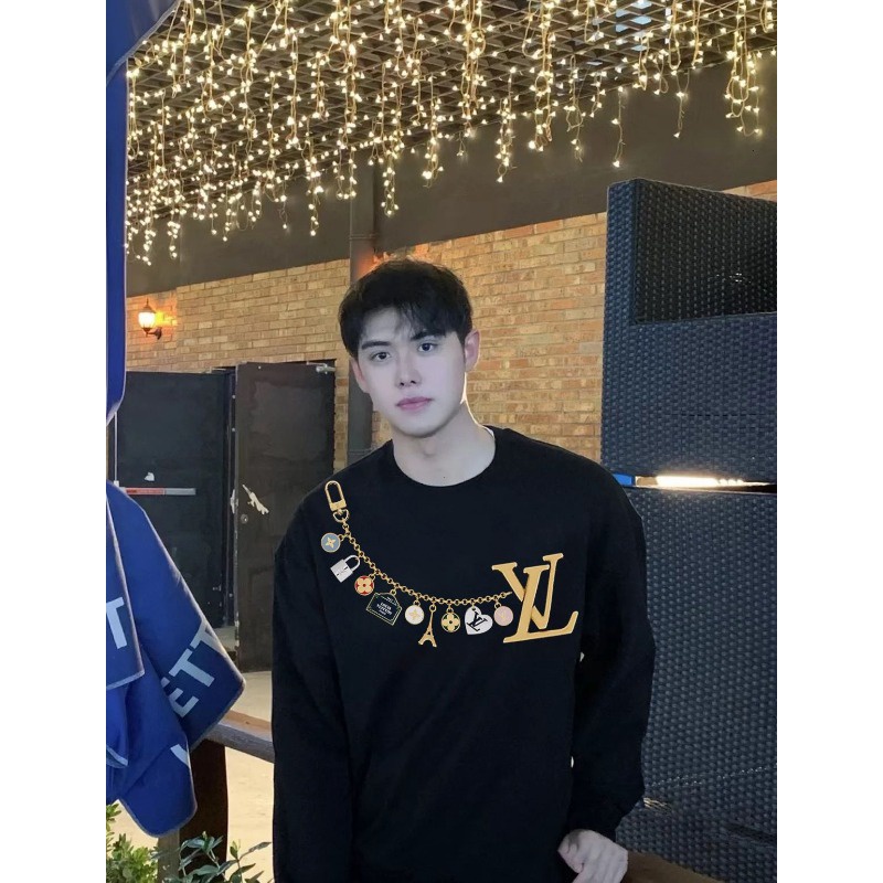 Áo hoodie Tay Dài Cổ Tròn Thời Trang Mùa Thu Mới 2023 Cho Nam Và Nữ