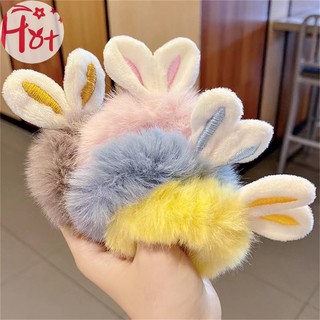 Dây buộc tóc co giãn hình tai thỏ dễ thương cho nữ