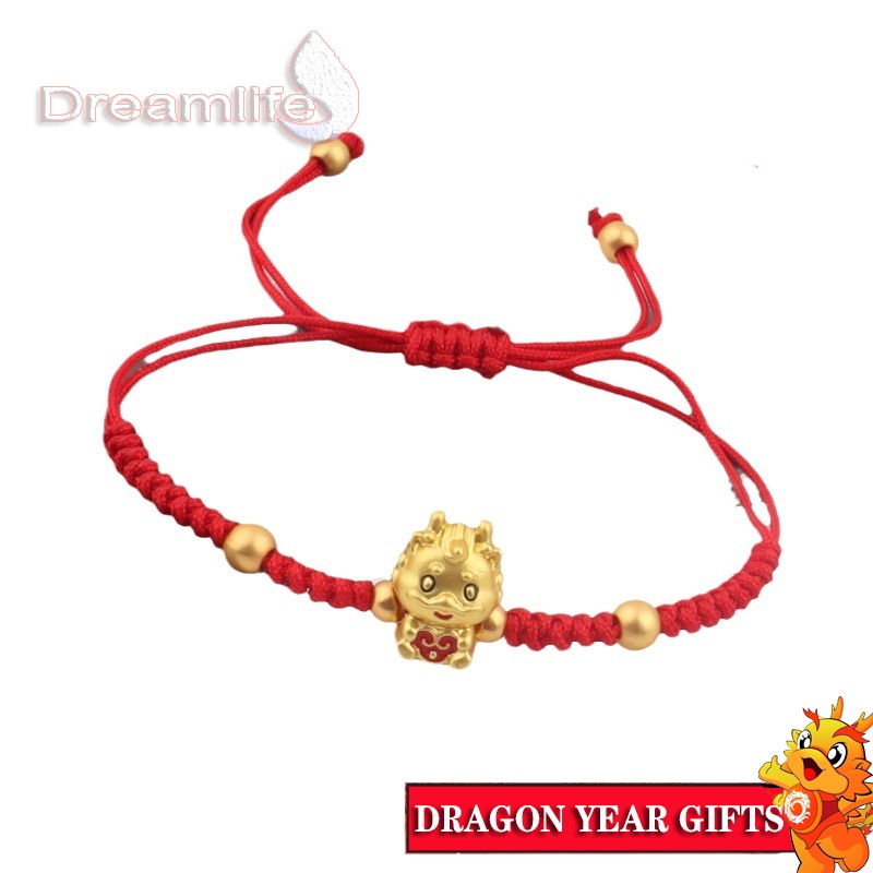 Vòng Tay Bện Dây Đỏ May Mắn Cho Cặp Đôi