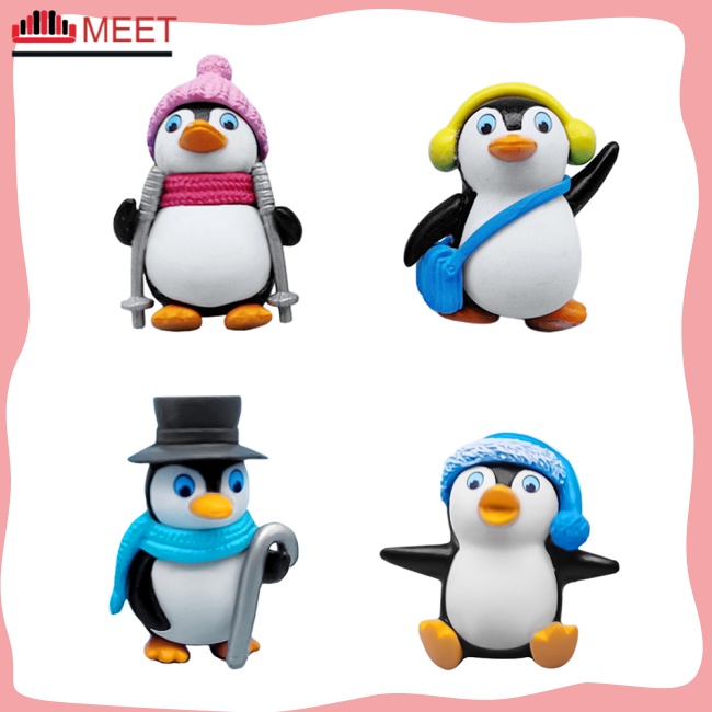 Mtl Chim Cánh Cụt Nhỏ Dễ Thương Nổi Trên Mặt Nước  Trang Trí Bể Cá