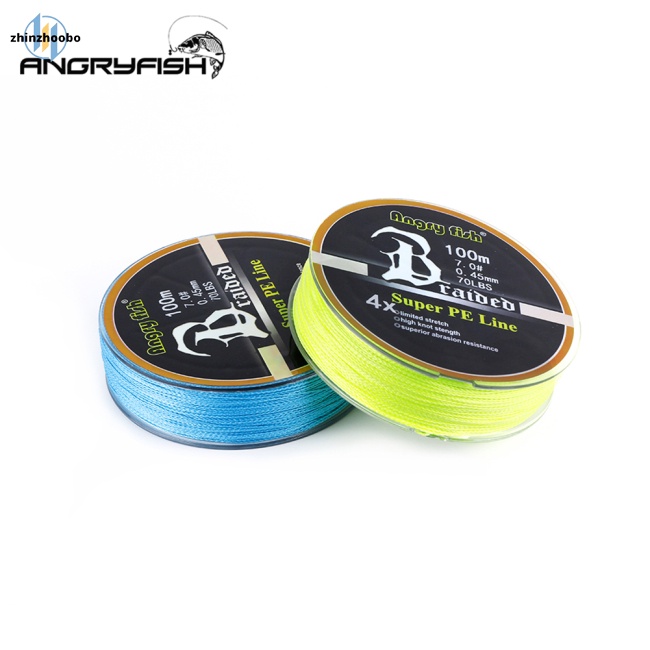 Zhin Cuộn Dây Câu Cá pe Bện 4 Sợi 100m / 109yds 10lb-80lb Siêu Chắc Chắn
