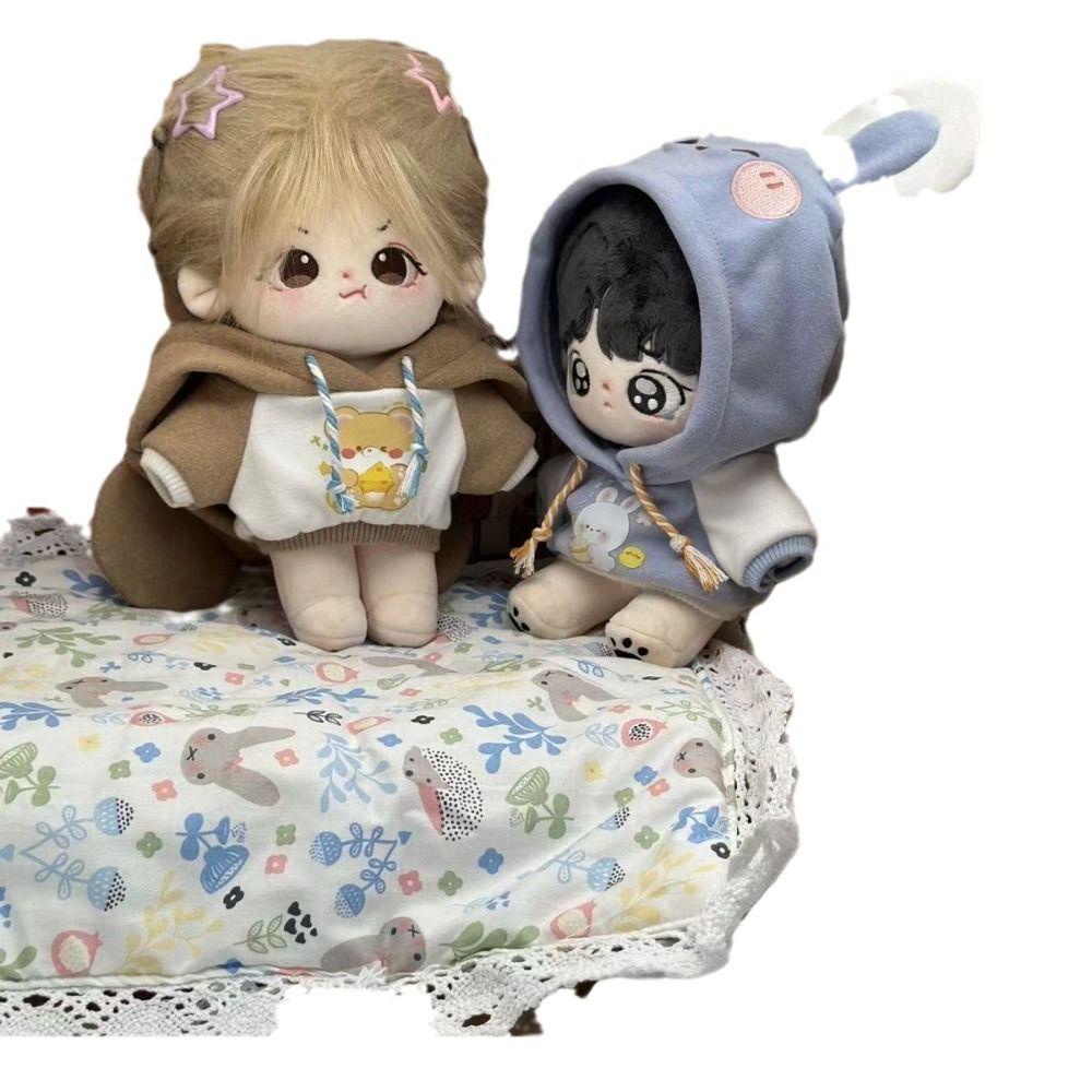 Mmluck Áo Hoodie Bằng Vải Bông cotton Hình Búp Bê Hoạt Hình Nhiều Màu Thủ Công Dễ Thương Làm Quà Tặng Cho Trẻ Em
