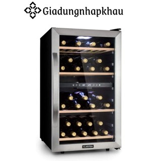 Tủ trữ rượu vang klarstein, dung tích 88l, 26 chai, tủ đựng rượu vang, nhập đức, bh 12 tháng, giadungnhapkhau19