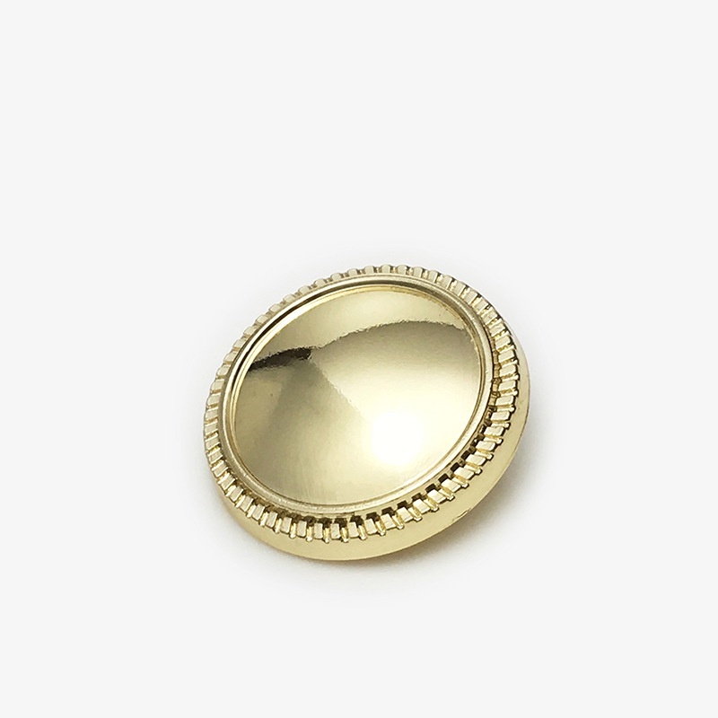 Set 5 Nút Kim Loại 15-22.5mm Trang Trí Áo Khoác / Đồ Da