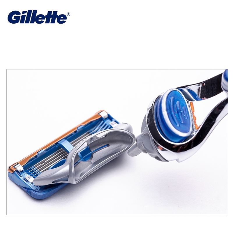 GILLETTE Illette Bộ 4 Lưỡi Dao Cạo Râu Thay Thế Cho Nam