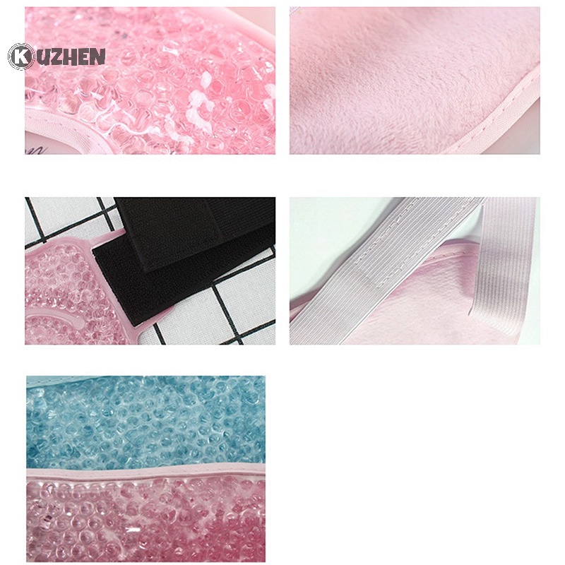 Kuzhen Túi Chườm Đá Nóng / Lạnh Giảm Đau Mắt Cá Chân Linh Hoạt Có Thể Tái Sử Dụng