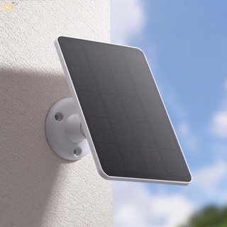 【VARSTR】Solar Panel Black Monocrystalline Silicon USB-C Connector Weatherproof White