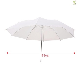 Đèn flash studio chụp ảnh 33in / 83cm màu trắng mềm mại kích thước 9.7cm
