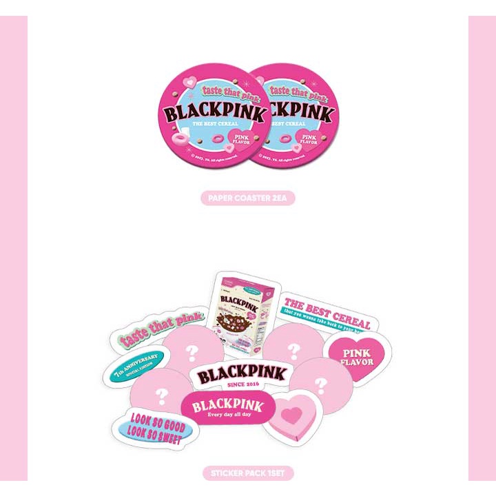 BLACKPINK 2023 DEBUT ANNIVERSARY CEREAL DECO KIT