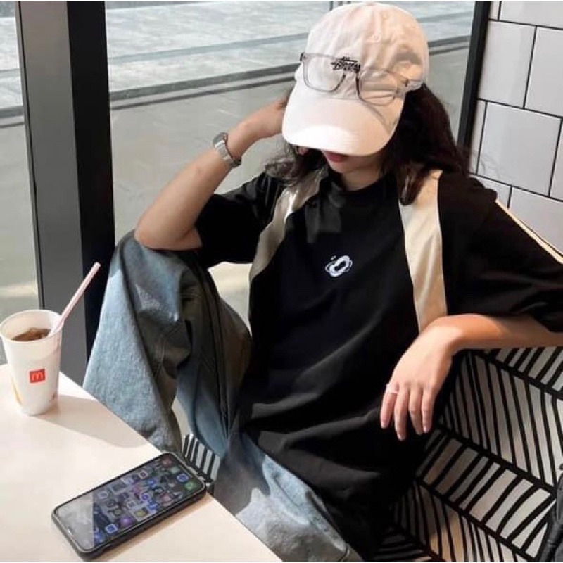 Áo thun Raglan unisex nam nữ form rộng tay lỡ, Áo phông Raglan phối tay Local brand Blokecore Sporty Basic