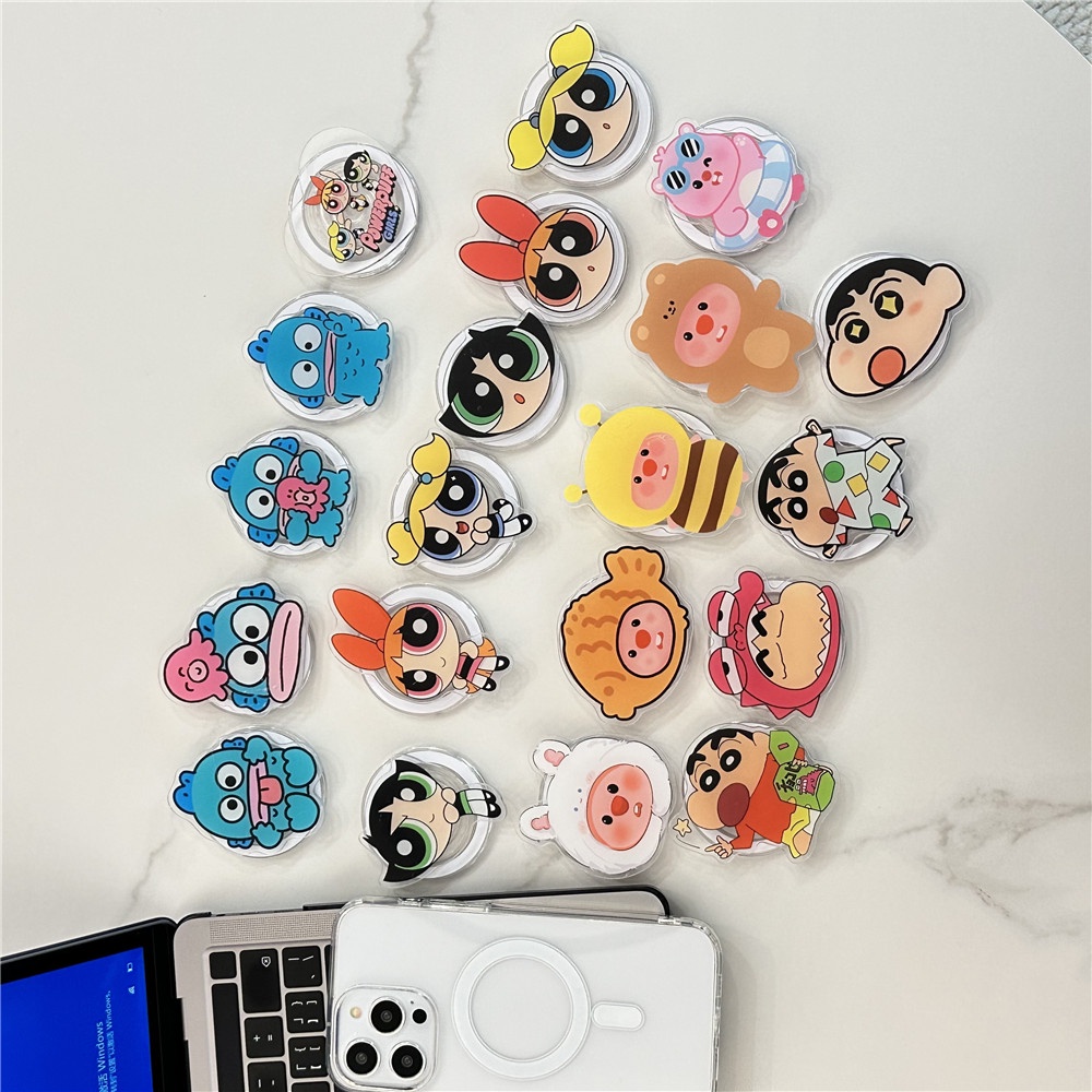 Dễ Thương Giá Đỡ Điện Thoại Có Nam Châm Điều Chỉnh Được Hình Cô Gái Đáng Yêu