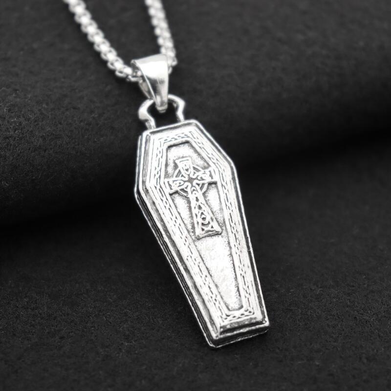 Vòng cổ Mặt Thánh Giá Thời Trang hip hop punk Cổ Điển Dành Cho Nam