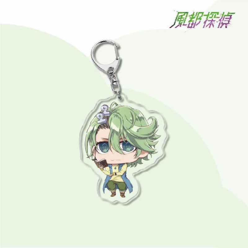 Móc Chìa Khóa Bằng Acrylic In Hình Thám Tử Conan Hidari Syotaro Philip Tokime Kamen Rider W