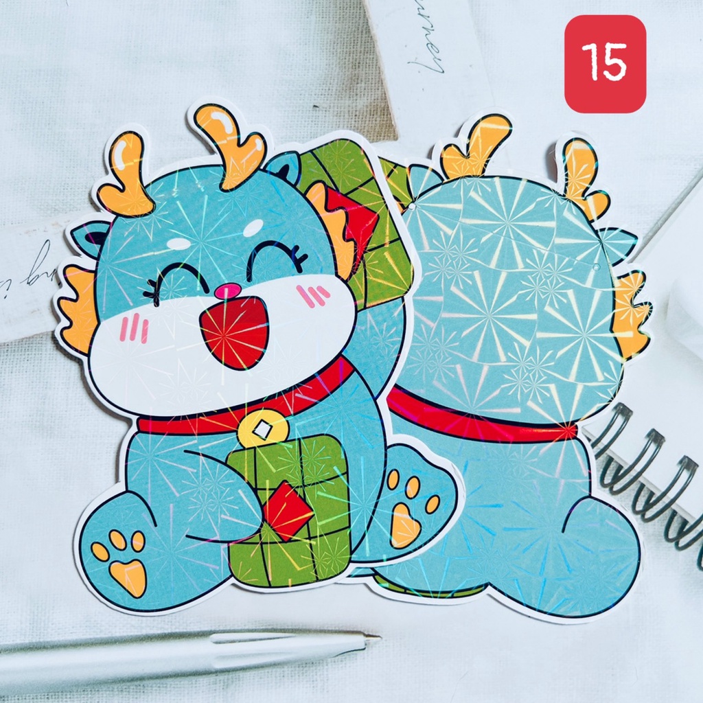 50 Bao lì xì CHIBI RỒNG XINH XẮN, bao lì xì tết 2024