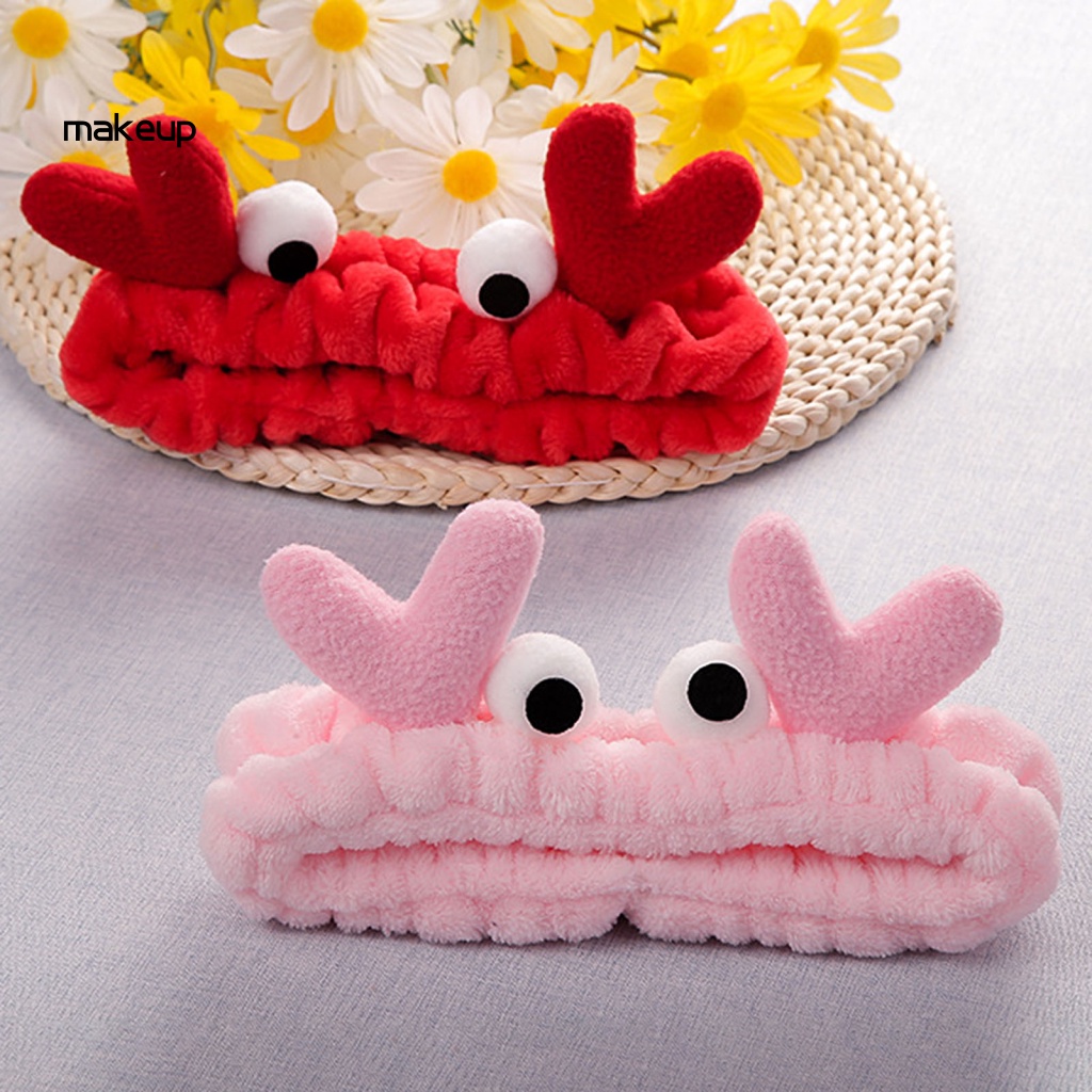 Băng Đô Cài Tóc Co Giãn Kiểu Tai Cua Hoạt Hình Dễ Thương Cho Nữ