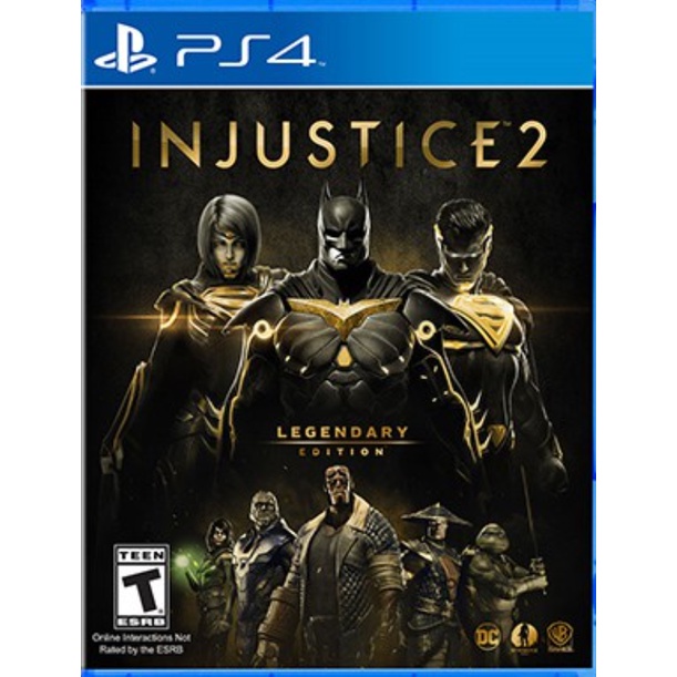 Đĩa game ps4 Injustice 2 legendary edition
