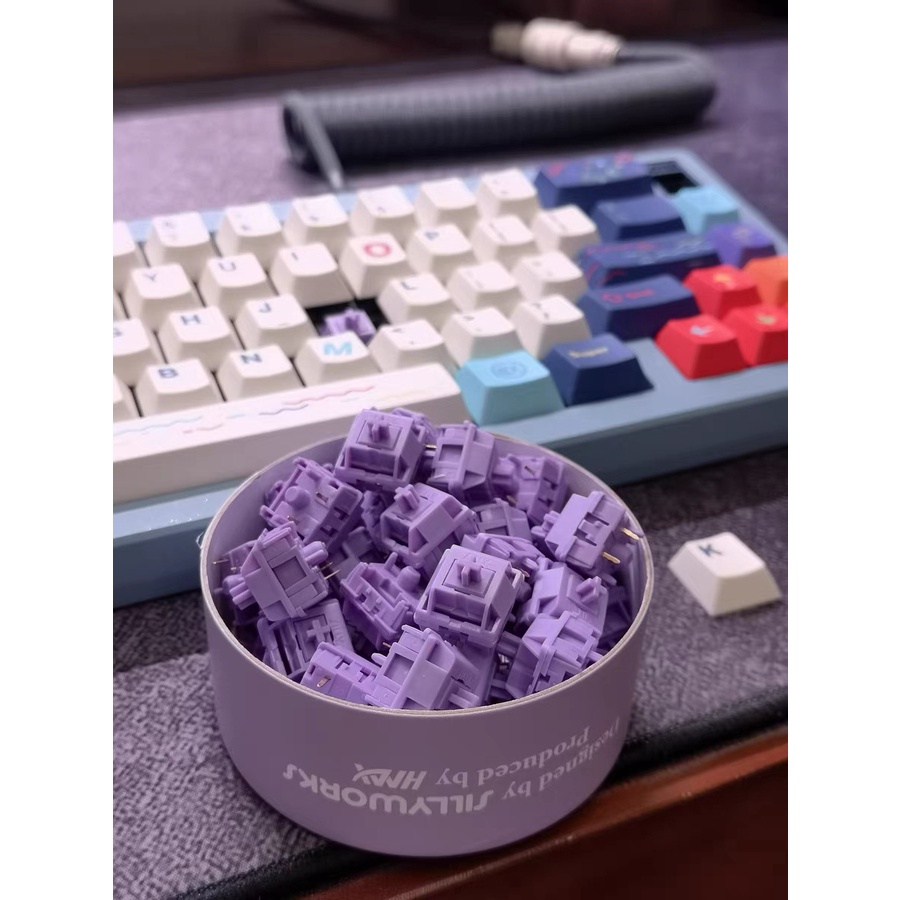 Set 10 / 30 Nút Công Tắc v2u Chuyên Dụng Cho Bàn Phím Chơi Game