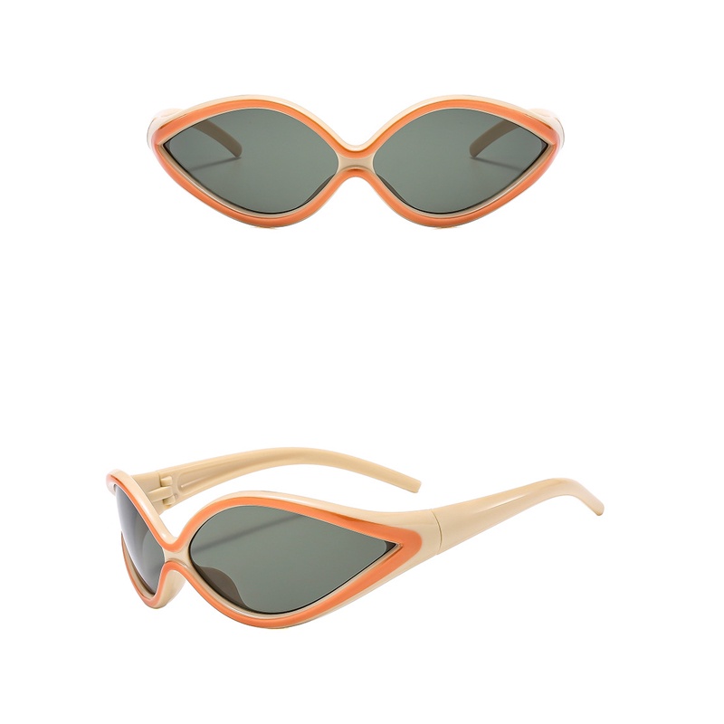 Kính Mát y2k Phong Cách hip hop Mới Chống Tia uv400 Dành Cho Nam Nữ