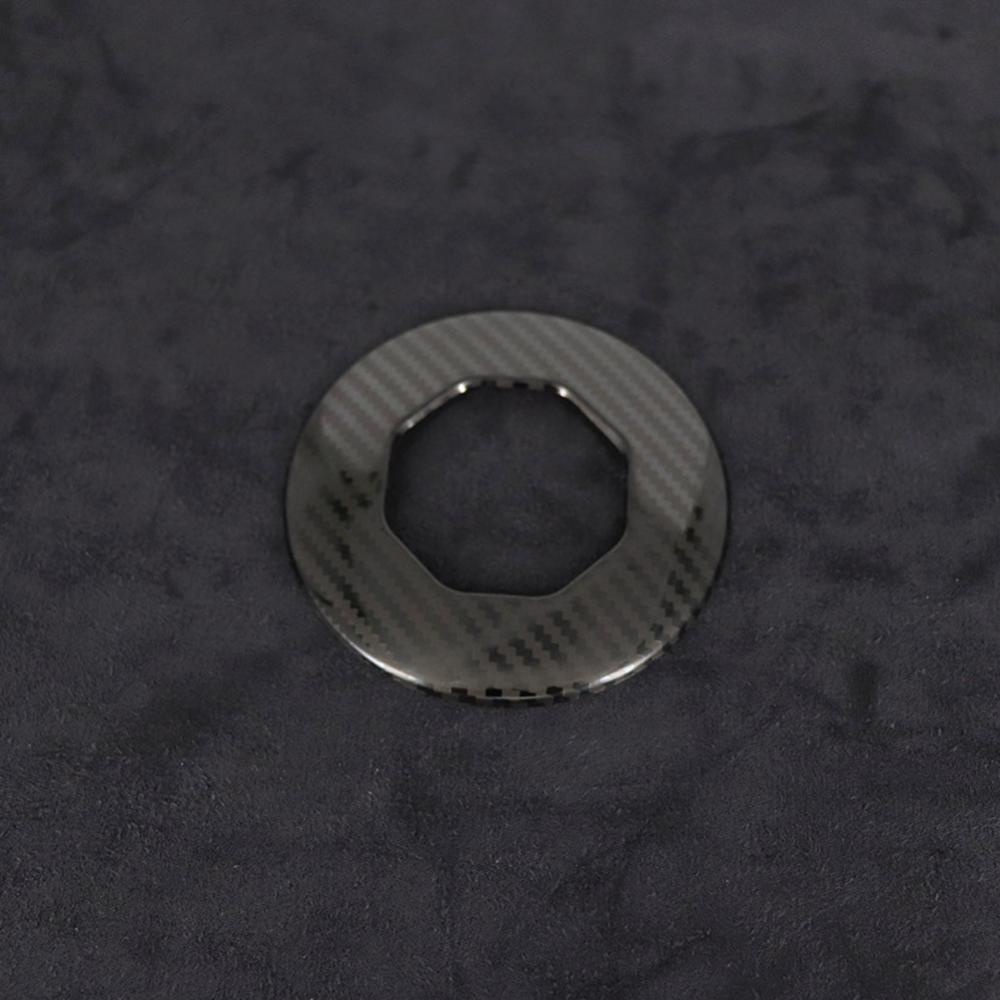 Bộ 1 / 2 / 3 Miếng Dán Trang Trí Vô Lăng Xe Hơi Bằng Sợi carbon Cho mg zs Eva hs mg6 mg5 ezs 2018-2021 g7s3