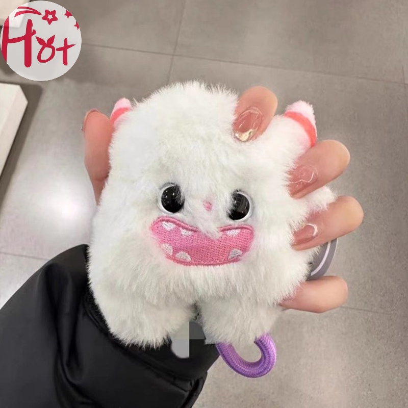 Thú Nhồi Bông Hình Thỏ / Quái Vật Nhỏ Dễ Thương Trang Trí Ba Lô / Móc Khóa Cho Cặp Đôi