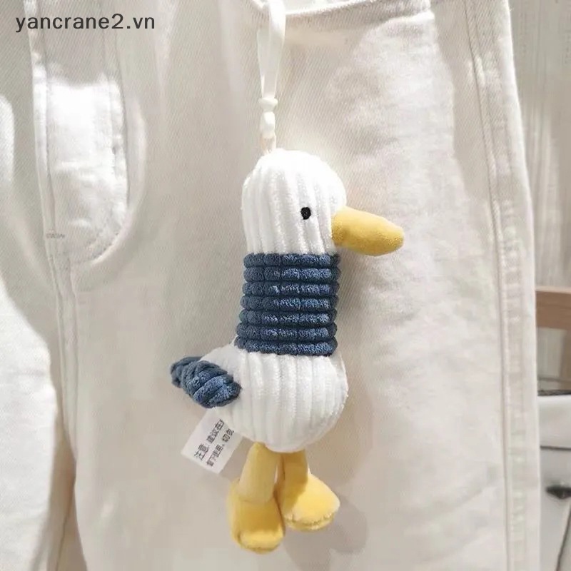 Móc Khóa Vịt Nhồi Bông Xấu Xí Dễ Thương  yancrane2.vn