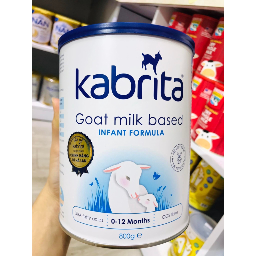 Date 2025 Sữa Kabrita Goat số 1 số 2 và số 3 800g