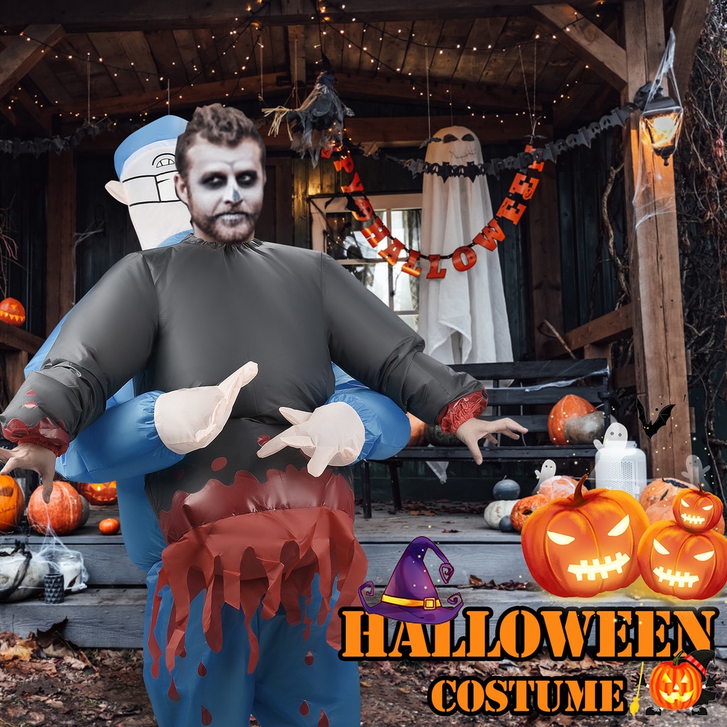 Bộ Đồ Bơm Hơi Hóa Trang halloween Kinh Dị Cho Nam Và Nữ