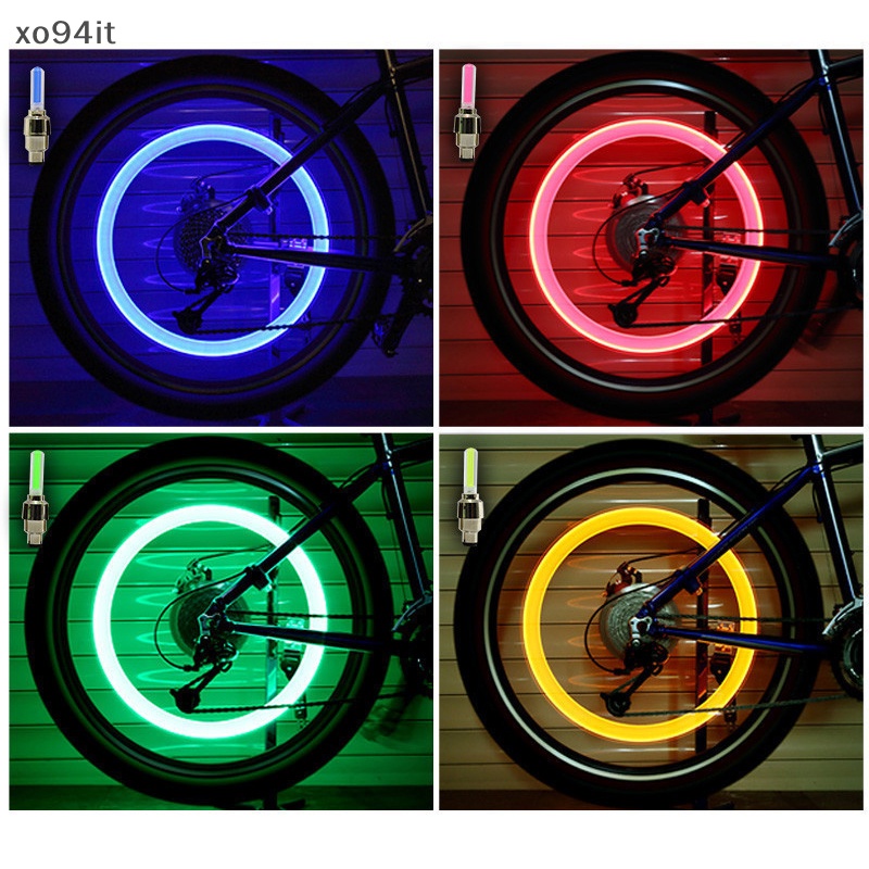 Đèn neon Gắn Van Xe Đạp / Xe Hơi Trang Trí Đẹp Mắt