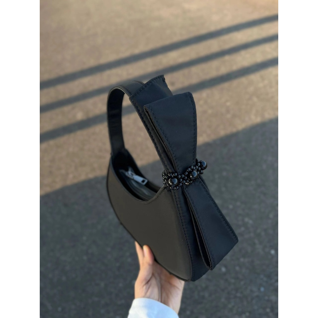 Túi Xách Đeo Vai Đính Nơ Dễ Phối Đồ Thời Trang Cao Cấp