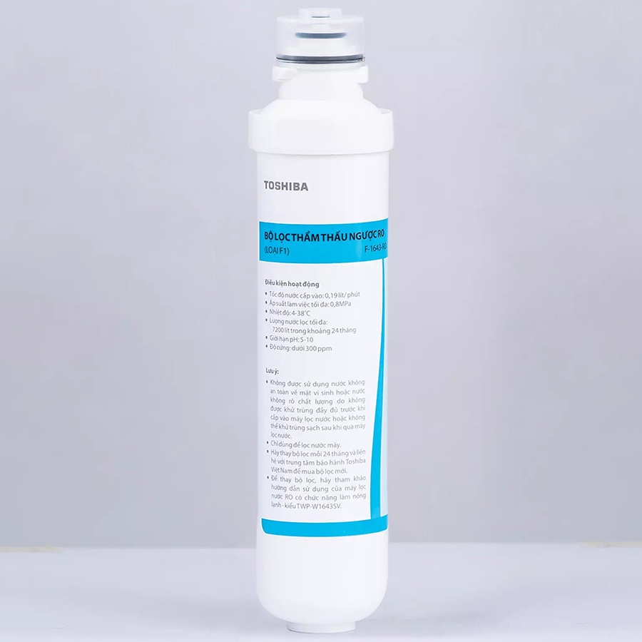 Lõi lọc nước Toshiba F-1643-RO - Lõi số 3 - Dùng cho máy Toshiba TWP-W1643SV - Hàng chính hãng