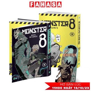 Sách monster #8 - tập 9 - bản đặc biệt - dark ver - tặng kèm set bookmark hai lớp