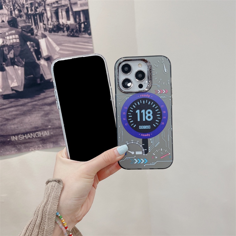 Ốp Điện Thoại Từ Tính Mạ Điện Cho iphone 15 pro max / 15 pro 15 / 14 pro max / 14 pro / 14 / 13 pro max / 13 pro / 13 / 12 pro max / 12 pro / 12 pro / 12